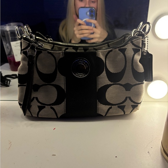 Coach Handbags - never used coach bag just got a terry shoulder bag for christmas